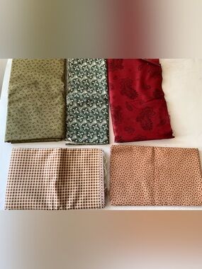 Quilting Sewing Material Moda Fabrics & Marcus #15594#8287#44045 Red Green